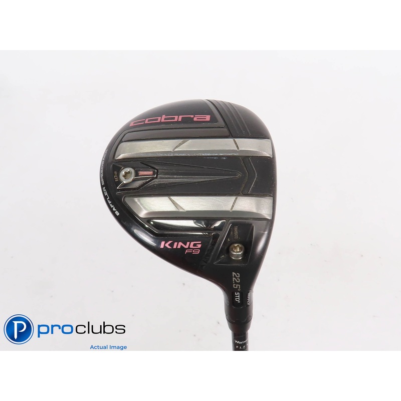 Ladies Cobra KING F9 22.5* 5-6 WOOD – Fujikura Atmos 55 Ladies Flex 440471