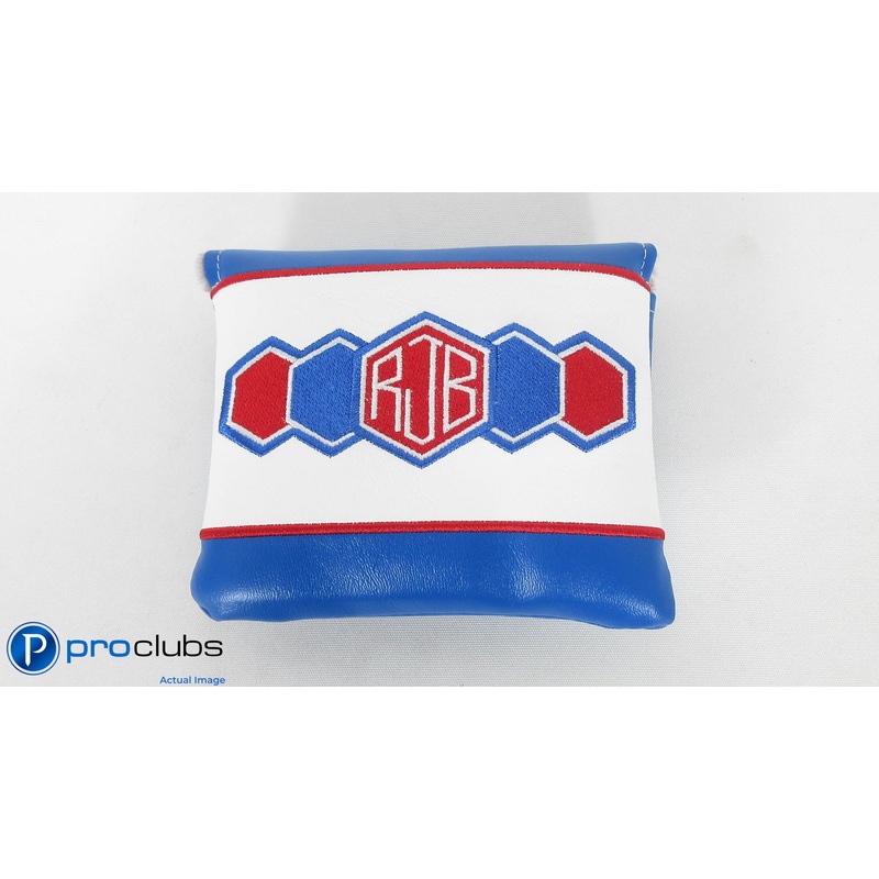NEW BETTINARDI RETRO ORIGINAL RJB BLUE MALLET PUTTER HEADCOVER #344331