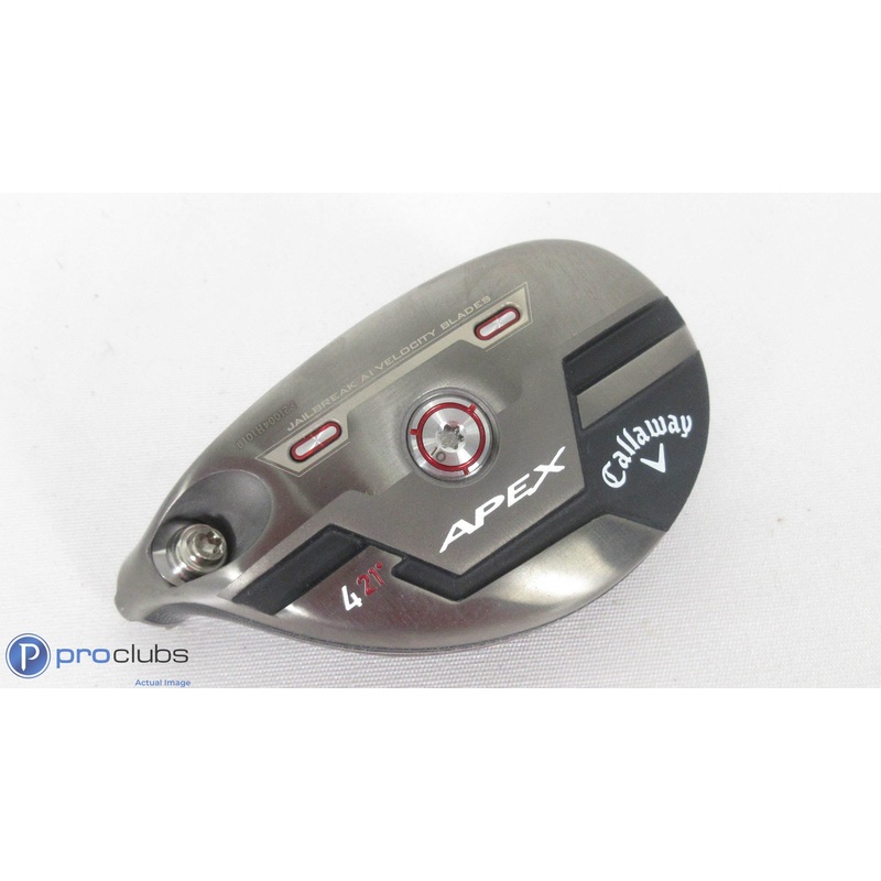 Nice! Left Handed Callaway Apex 21* – 4 Hybrid – Head Only – L/H 379643