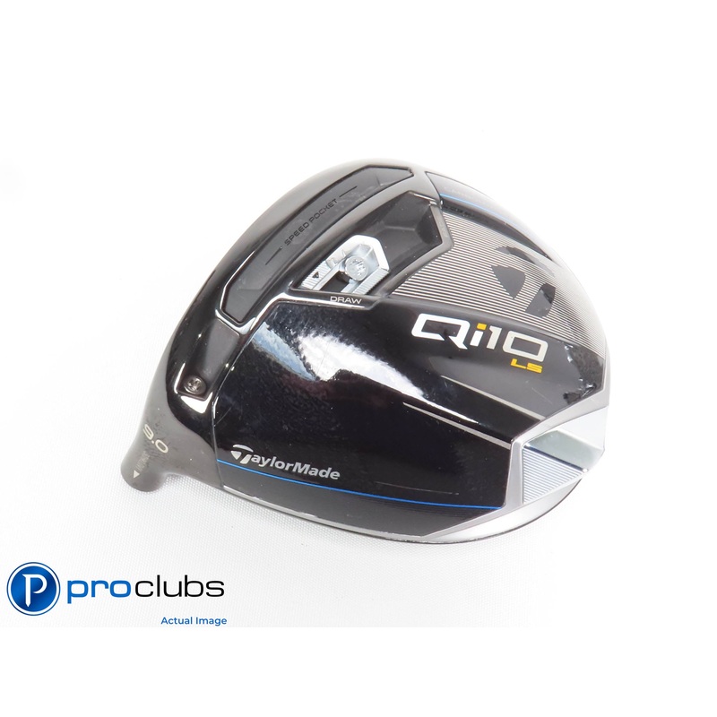 Nice! Left Handed TaylorMade Qi10 LS 9* Driver – Head Only – 427505