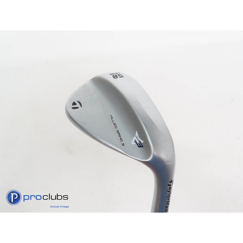 Nice TaylorMade Milled Grind 3 Chrome LB 58*(8*) Wedge – S200 Stiff Flex 366642