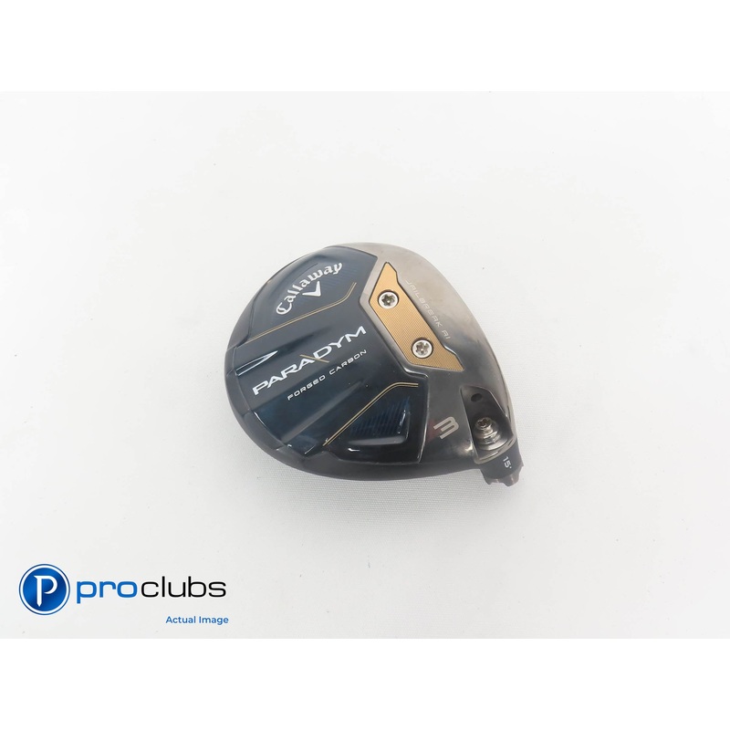 Nice Tour Issue Callaway PARADYM 15* 3 Wood HEAD ONLY 379962