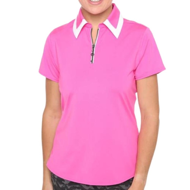 Beyln Key Women’s Birdie Cap Sleeve Polo