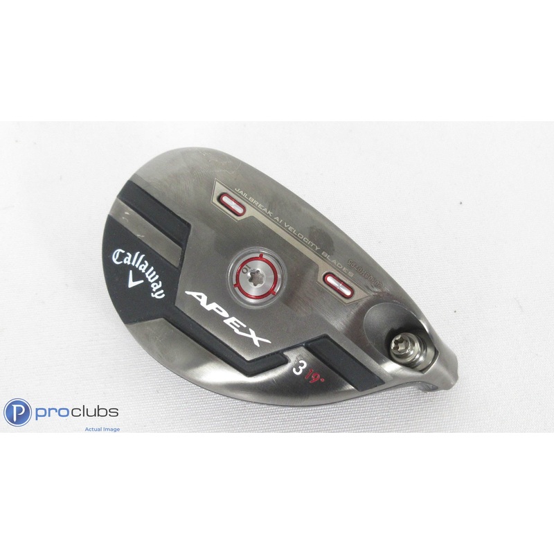 Callaway Apex 19* – 3 Hybrid – Head Only – R/H 381305