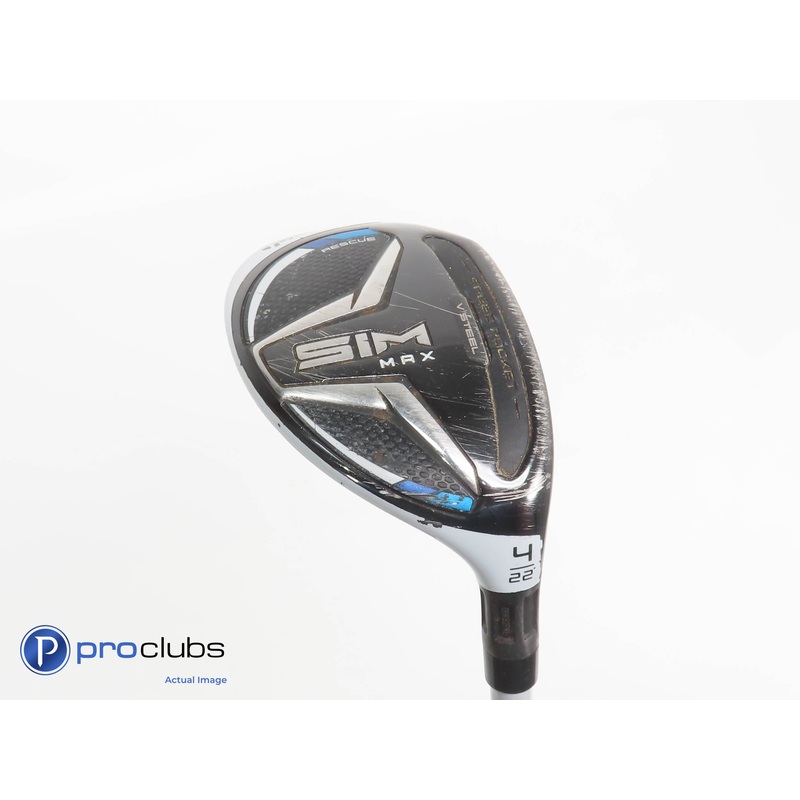 Ladies TaylorMade SIM MAX 22* 4 Hybrid – Aldila NV 45 Ladies Flex 375064