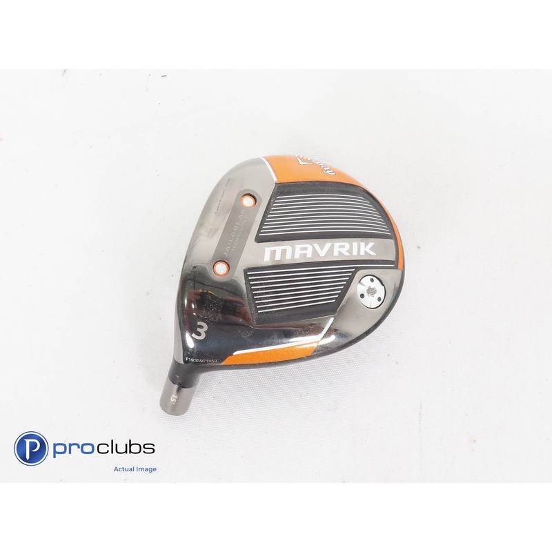 Left Handed Callaway Mavrik 15* 3 Wood – Head Only – L/H 269310