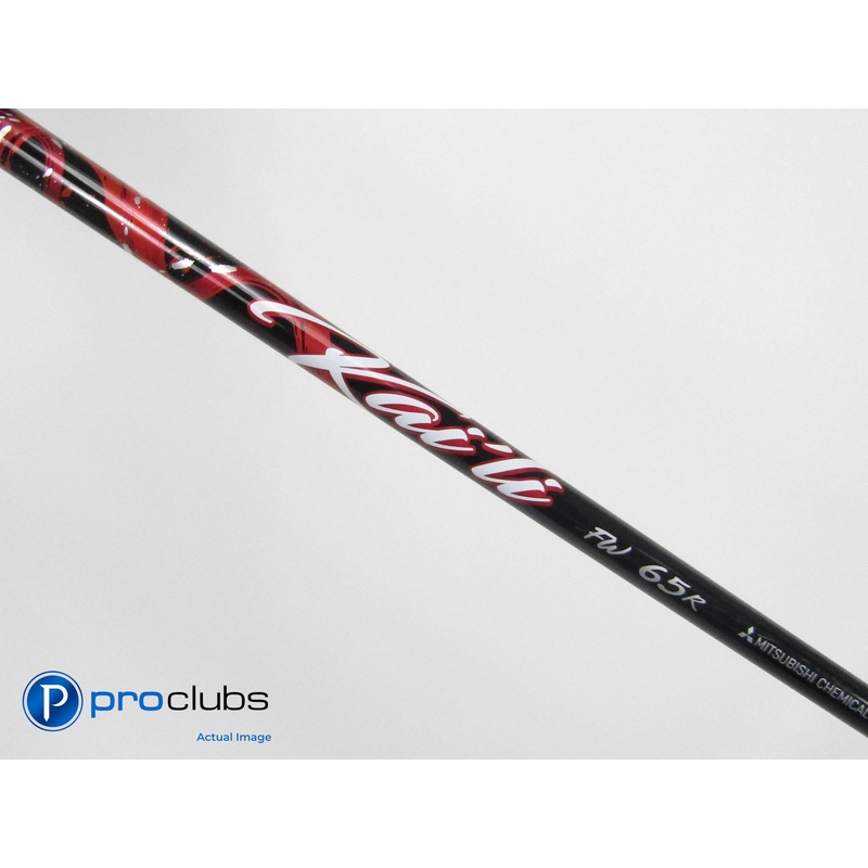 Mitsubishi Kai’li Red FW 65g Regular Flex Fairway Shaft w/ TaylorMade Tip 441508