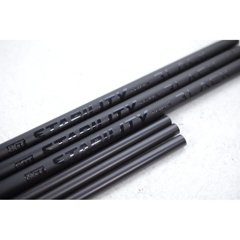 New BGT Tour Blackout Stability Graphite Putter Shaft Uncut 355 Tip