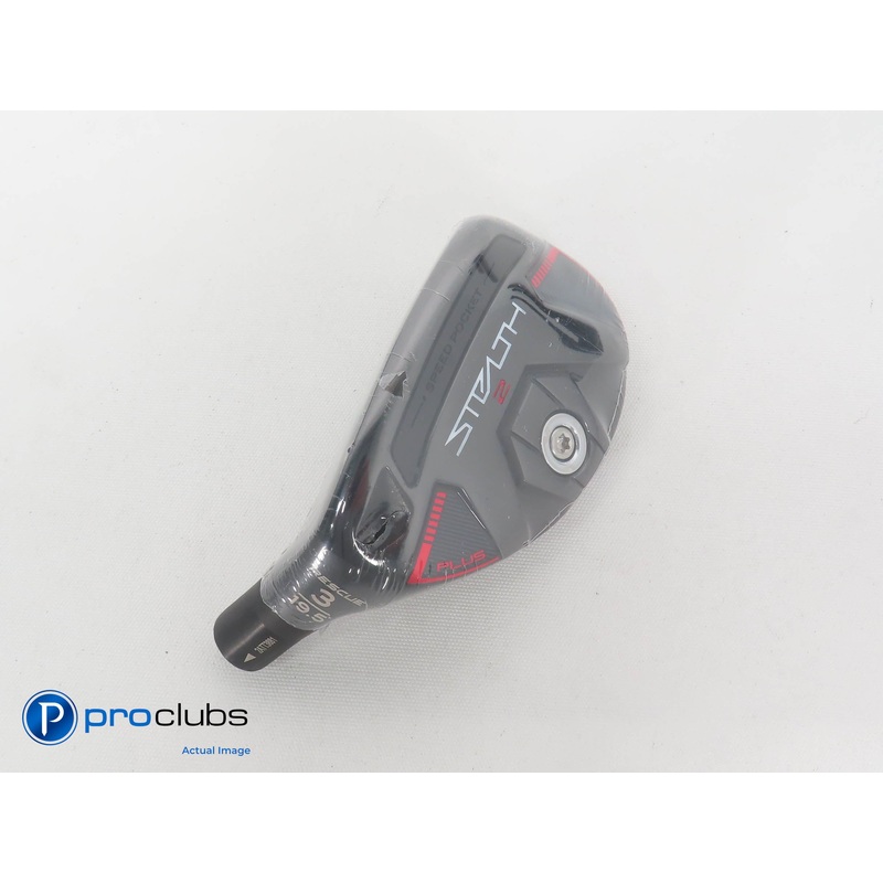 New! Left Handed TaylorMade Stealth 2 Plus+ 19.5* 3 Hybrid – Head Only – 382796