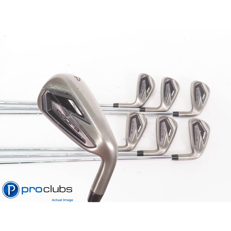 Nice Cobra DARKSPEED 4-PW IRON SET – KBS $Taper 120 Stiff Flex Steel 443115