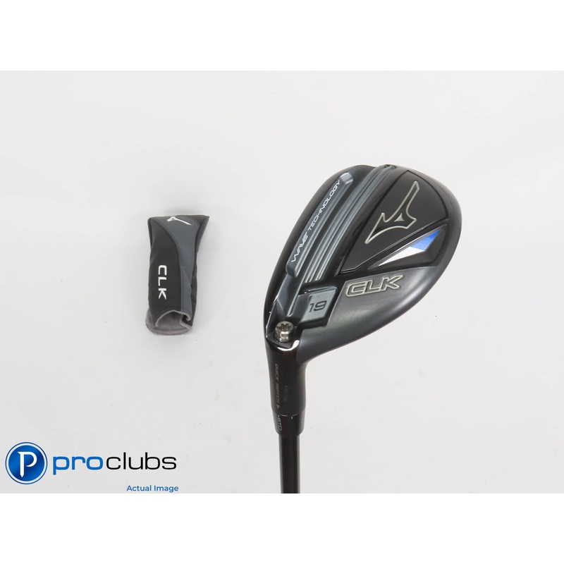 Nice Left Handed Mizuno CLK 19* HYBRID w/HC- HZRDUS Black 80g Stiff Flex 406238