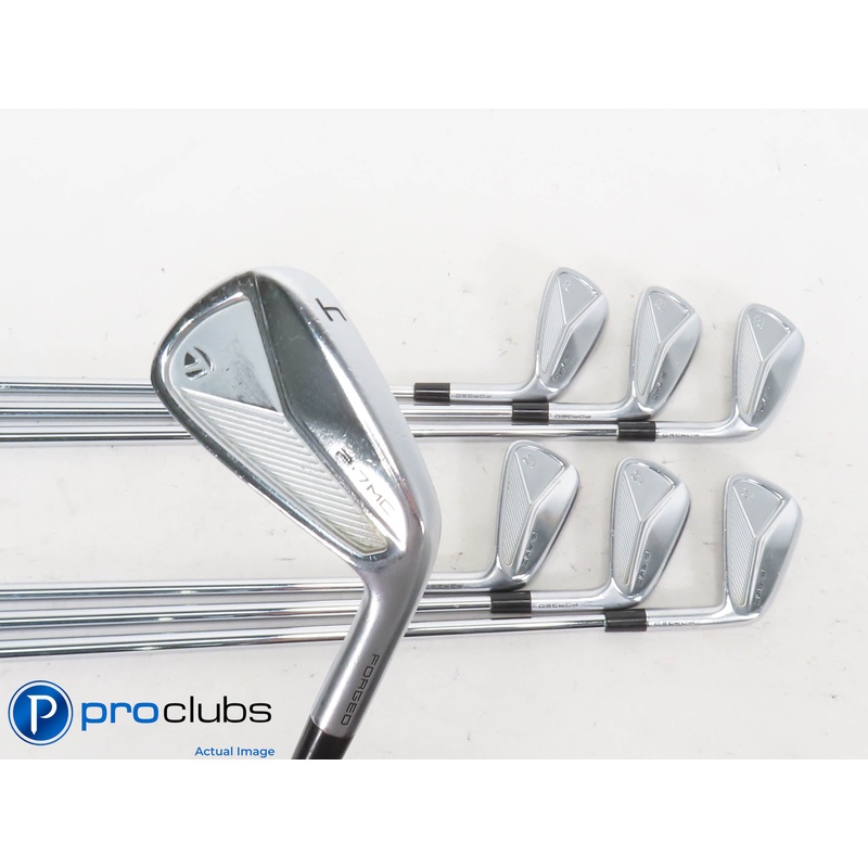 Nice TaylorMade ’23 P-7MC 4-PW IRON SET -Project X 6.5 X-Flex Steel -1/2″ 420916