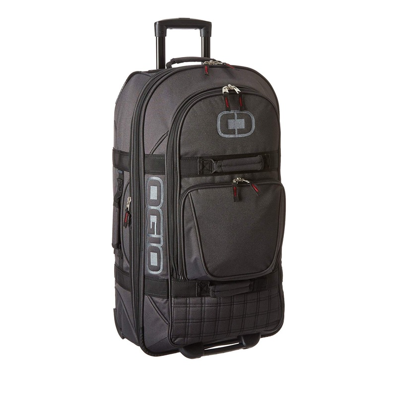 Ogio Terminal Wheeled Travel Bag – Black Pindot