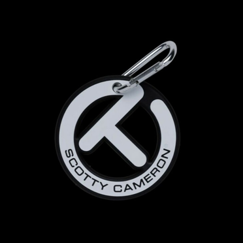Scotty Cameron Circle T  Putting Disc White Bag Tag