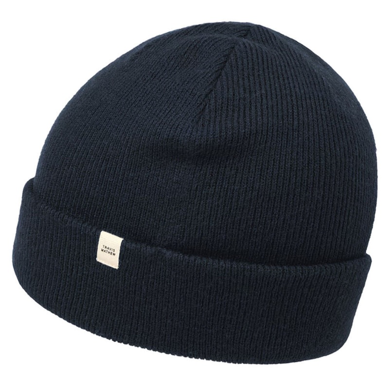 TravisMathew Cloud Waffle Golf Beanie Total Eclipse – FW24 Men
