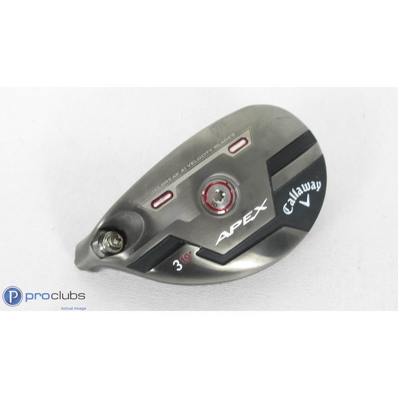 Left Handed Callaway Apex 19* – 3 Hybrid – Head Only – L/H 383921