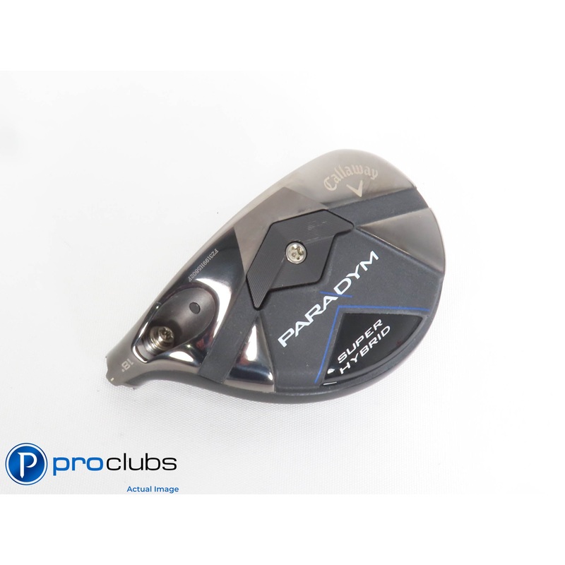 Left Handed Callaway PARADYM Super Hybrid 18* 3 Hybrid – Head Only – L/H #427179