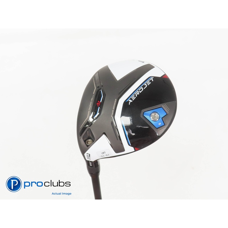 Left Handed Cobra AEROJET 15* 3 Wood – Fujikura Motore X F1 6-S Stiff – 397587