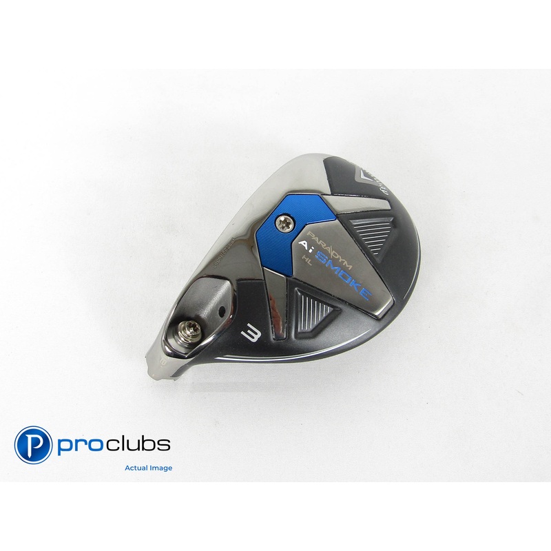 Mint! Left-Handed Callaway Paradym Ai Smoke HL 18* 3 Hybrid – Head Only – 432090