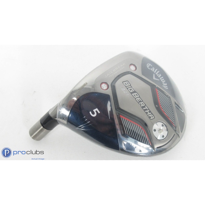 NEW! Left Hand Callaway Big Bertha B21 18* – 5 Wood – Head Only – L/H 367334