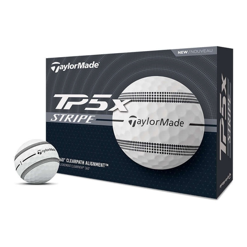 Taylormade TP5x Stripe Golf Balls – One Dozen