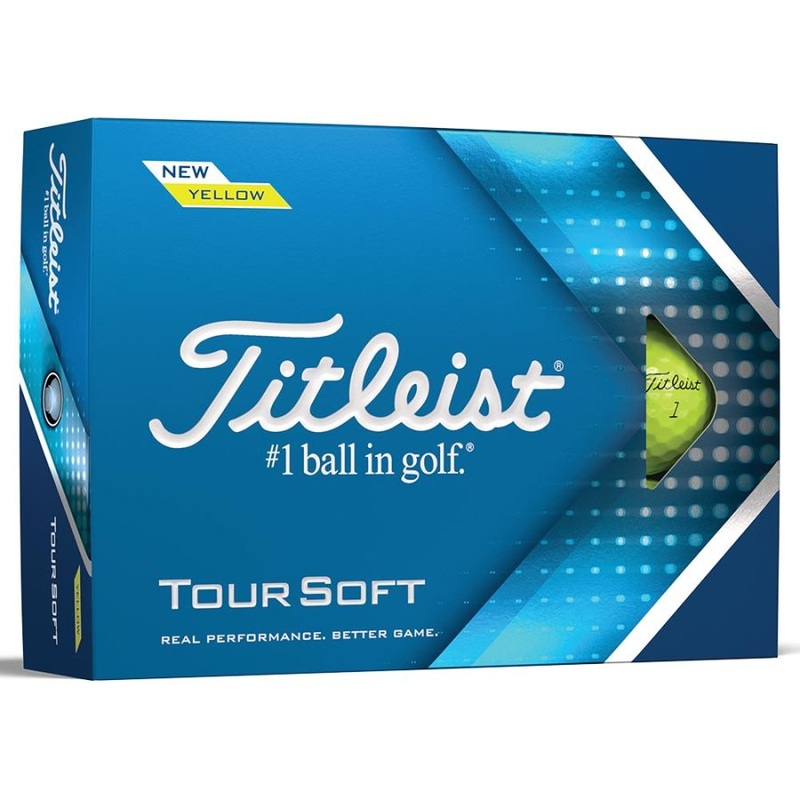 Titleist Tour Soft Golf Balls – Yellow