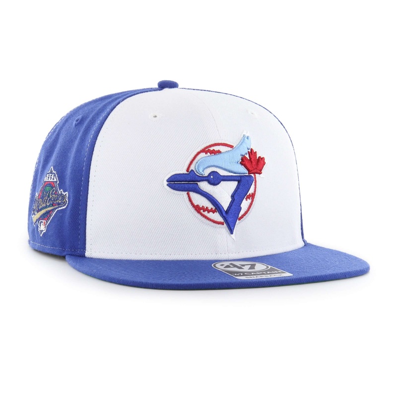 Toronto Blue Jays White Under ’47 Captain Sure Shot Hat