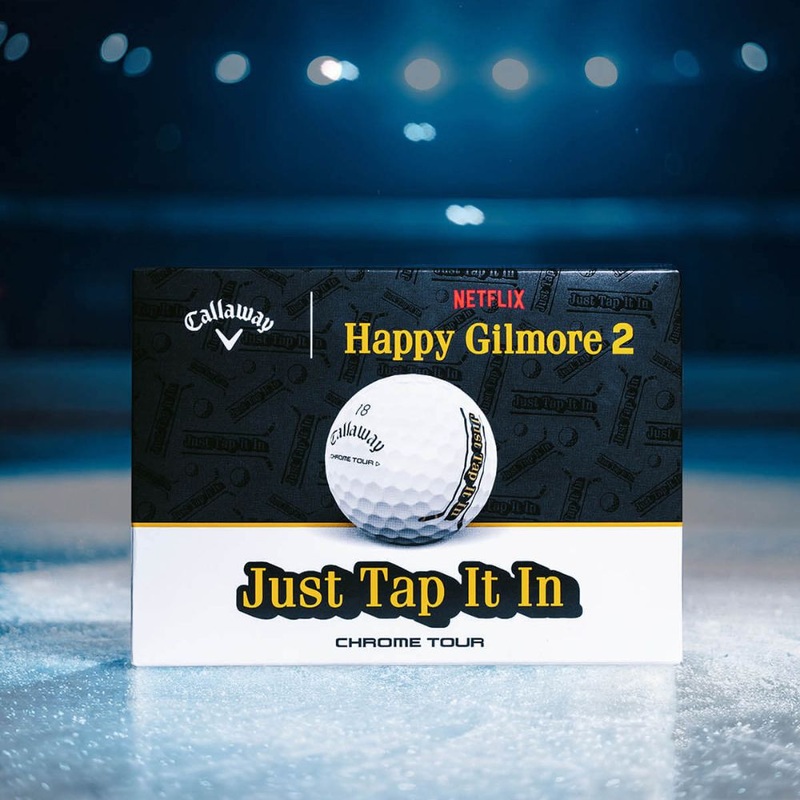 Callaway Chrome Tour Happy Gilmore 2 Just Tap It In Golf Balls