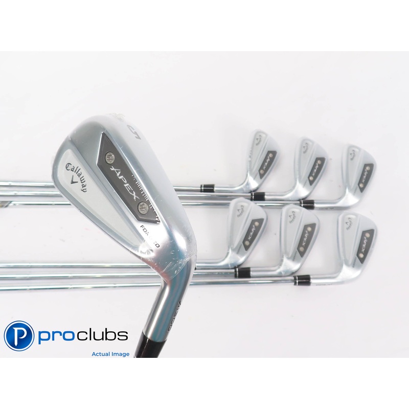 NEW Callaway ’24 APEX Ai300 5-PW,AW IRON SET – DG MID Regular Flex Steel 447745