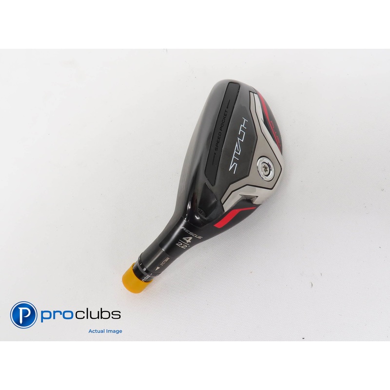 New Left Hand TaylorMade Stealth Plus+ Rescue 22* 4 Hybrid Head w/Adapter 312116