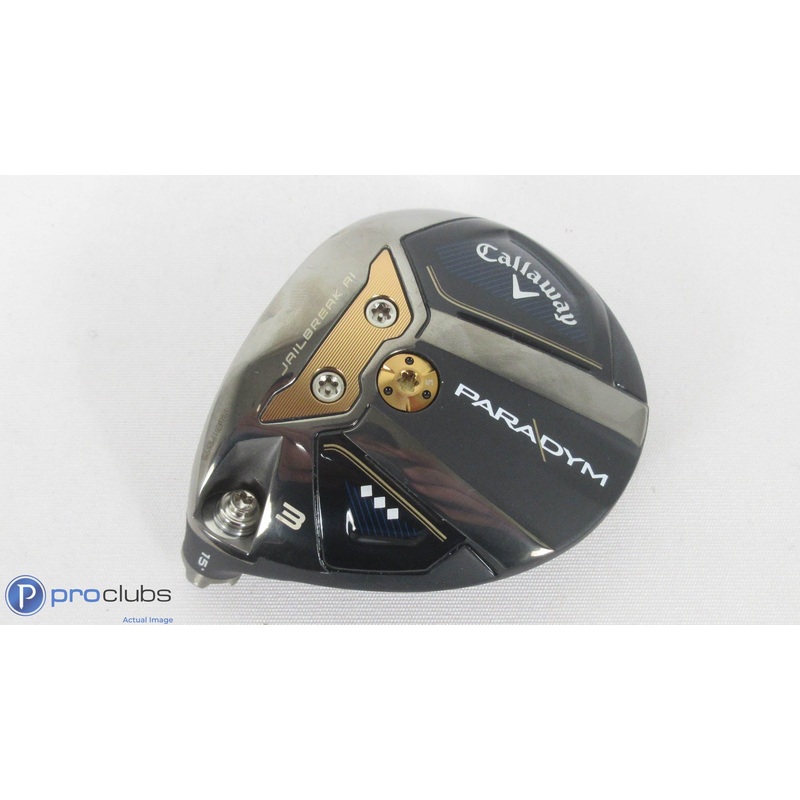 Nice! Left Handed Callaway Paradym  15* – 3 Wood – Head Only – L/H 383754