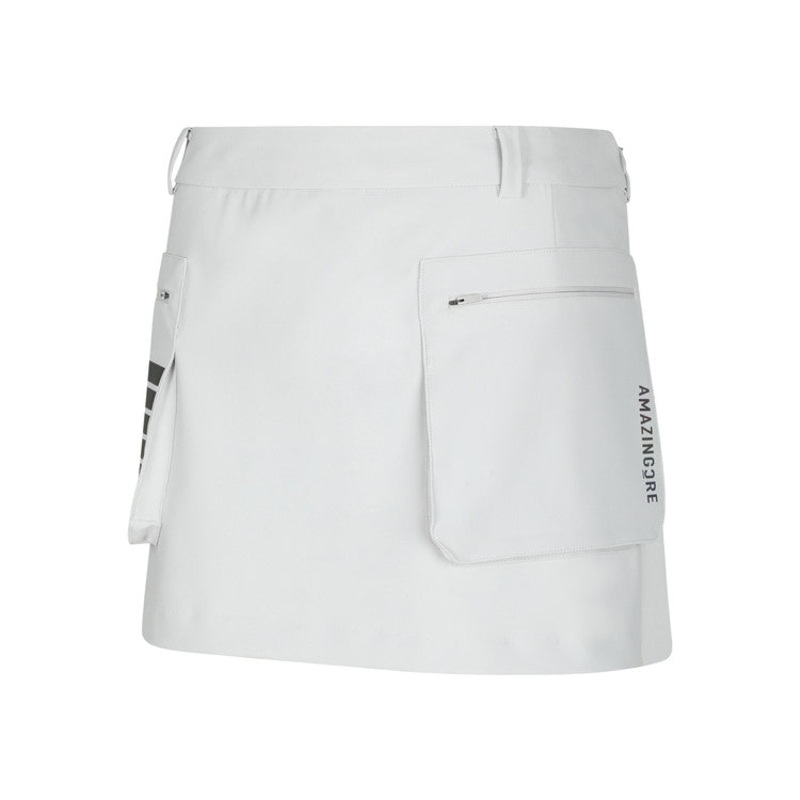 AMAZINGCRE [25SS] WOMEN AERO TECH CARGO SKIRT