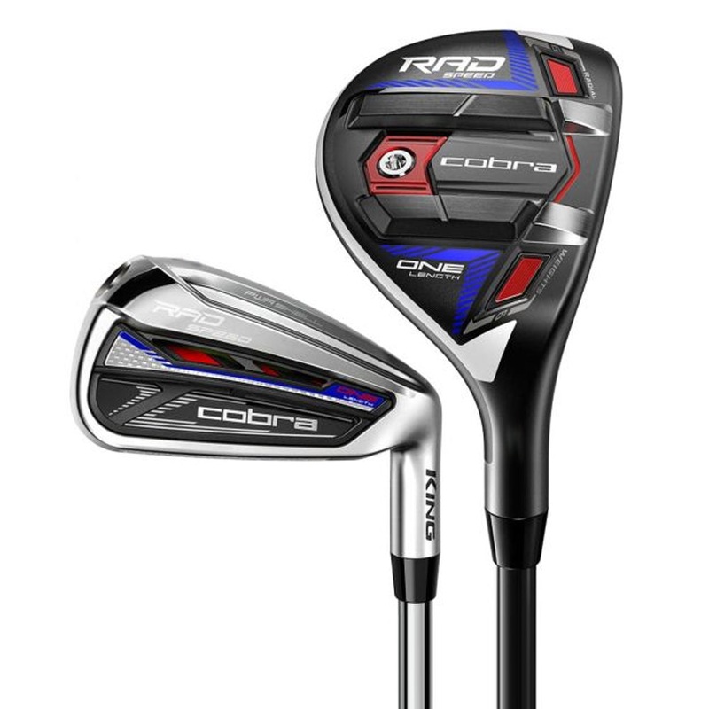 Cobra RADSpeed One Length Combo Hybrid Iron Set – 21 Men