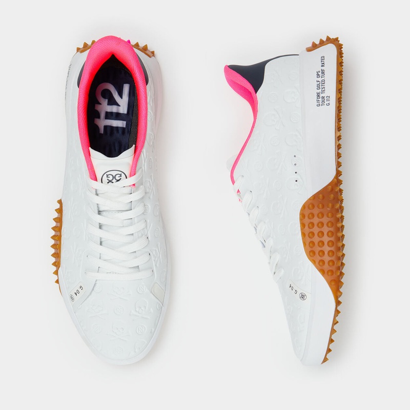 G/FORE 2024FW MEN’S G.112 DEBOSSED SKULL & TEES GOLF SHOE