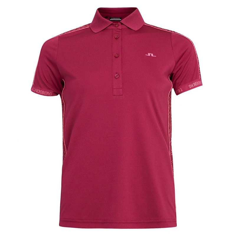 J.Lindeberg Damai Golf Polo Anemone – SS22 Women