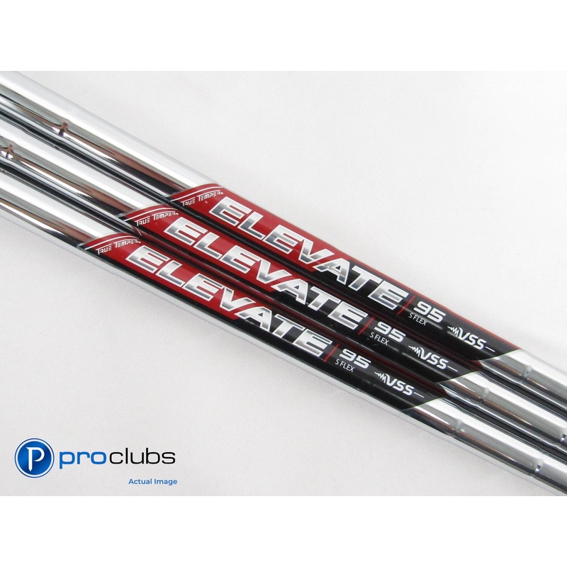 New 3 Piece True Temper ELEVATE 95 VSS Stiff Flex Wedge Shaft Set .370″ #436226