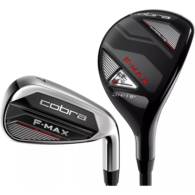 New Cobra 2019 F Max 2 Combo Irons 4H,5H,6-Pw Graphite Regular