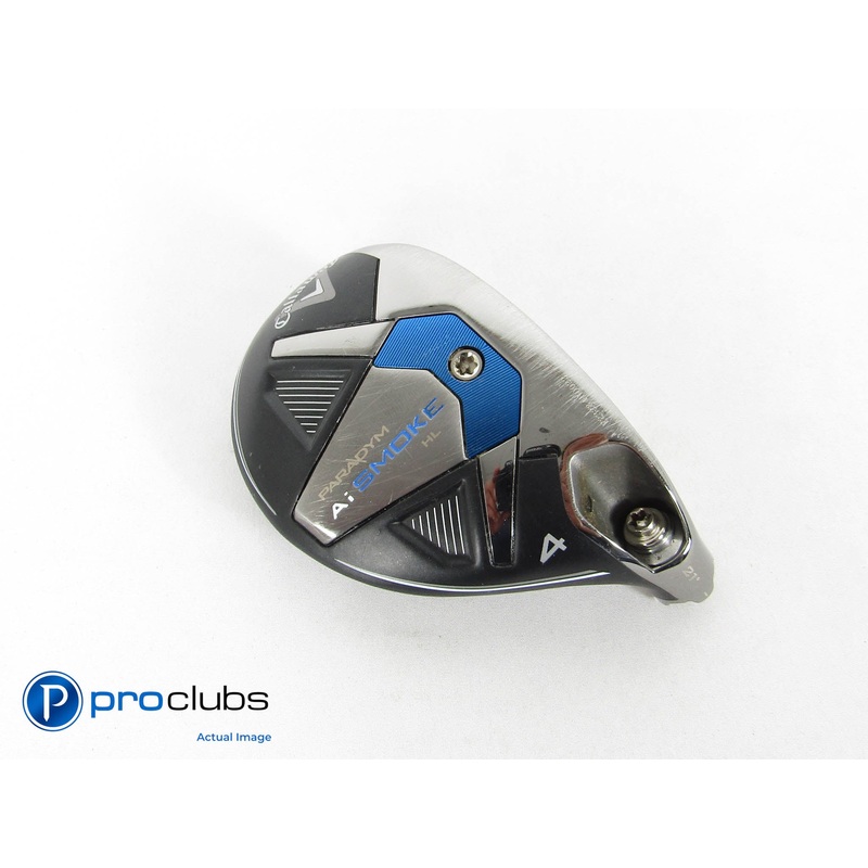 Nice! Callaway PARADYM Ai Smoke HL 21* 4 Hybrid – Head Only – 432094