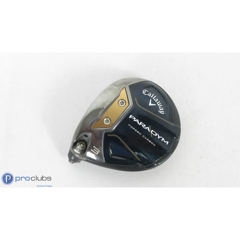 Nice! Left Handed Callaway Paradym 15* – 3 Wood – Head Only – L/H 386732