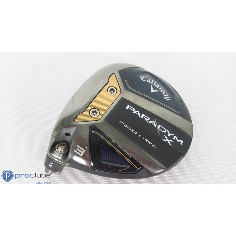 Nice! Left Handed Callaway Paradym X 15* – 3 Wood – Head Only – L/H 379635