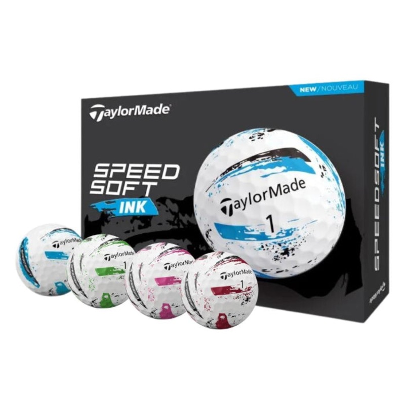 TaylorMade SpeedSoft Golf Balls 24 – INK