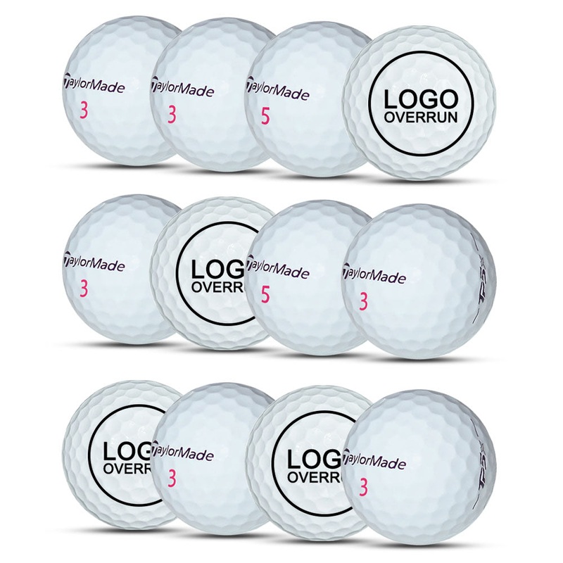 TaylorMade TP5x Golf Balls (Logo Overrun – 4 Dozen)