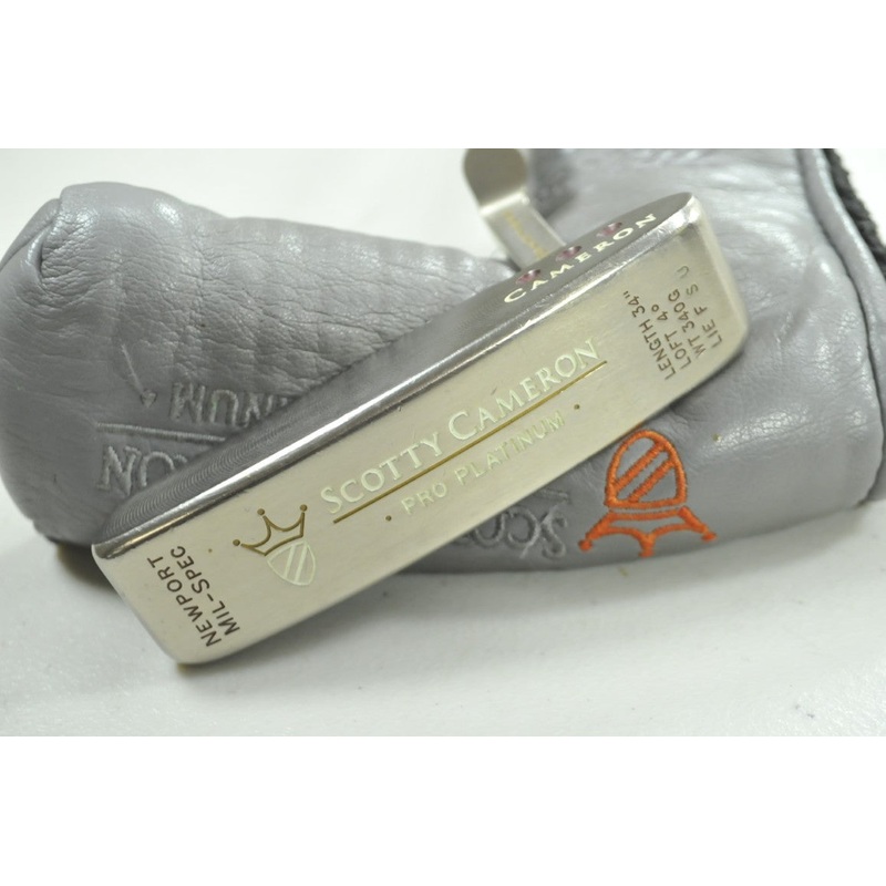 Titleist 1999 Scotty Cameron Pro Platinum Newport Mil-Spec 35″ Putter RH #193336
