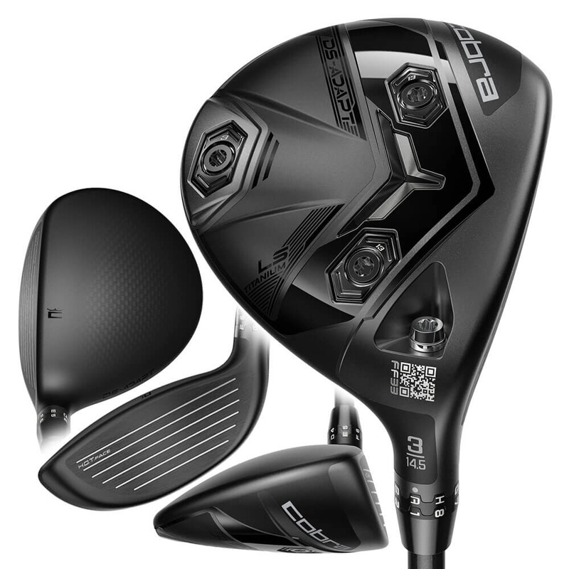 Cobra Dark Speed Adapt LS Titanium Fairway Wood – 25 Men