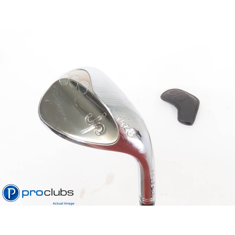 Excellent! James Patrick Premier Chrome Platinum Polished 58* Wedge w/ HC 437468