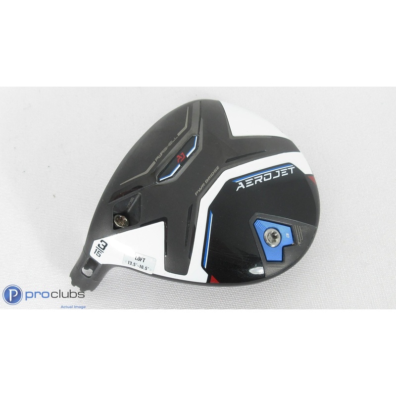 Excellent! Left Hand Cobra Aerojet 15* – 3 Wood – Head Only – L/H 379250