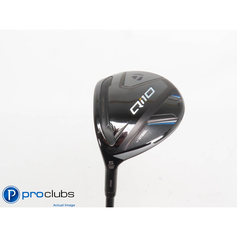 Excellent! Left Handed TaylorMade Qi10 18* 5 Wood – Kai’li Red 65 Regular 420245