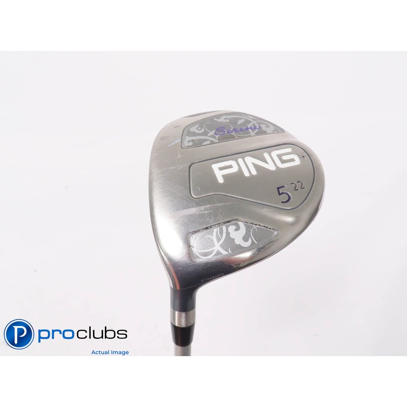 Nice Left Handed Ladies Ping SERENE 22* 5 WOOD – Ping ULT210 Ladies Flex 447148