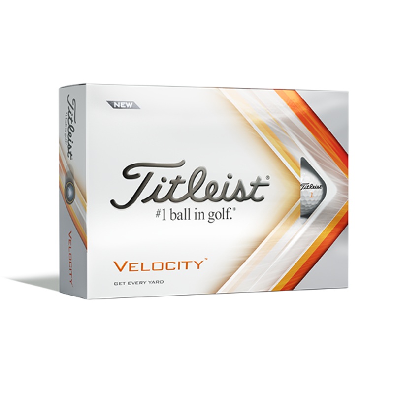Titleist Velocity Golf Balls – White