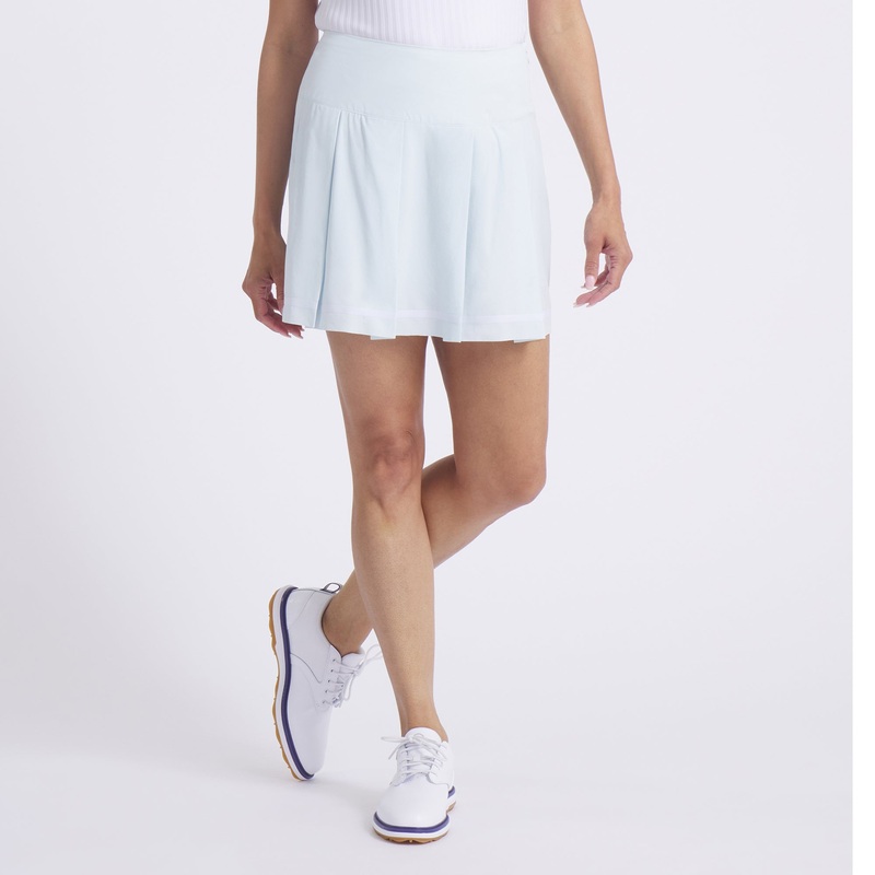 Women’s Stripe Pleated Golf Skirt